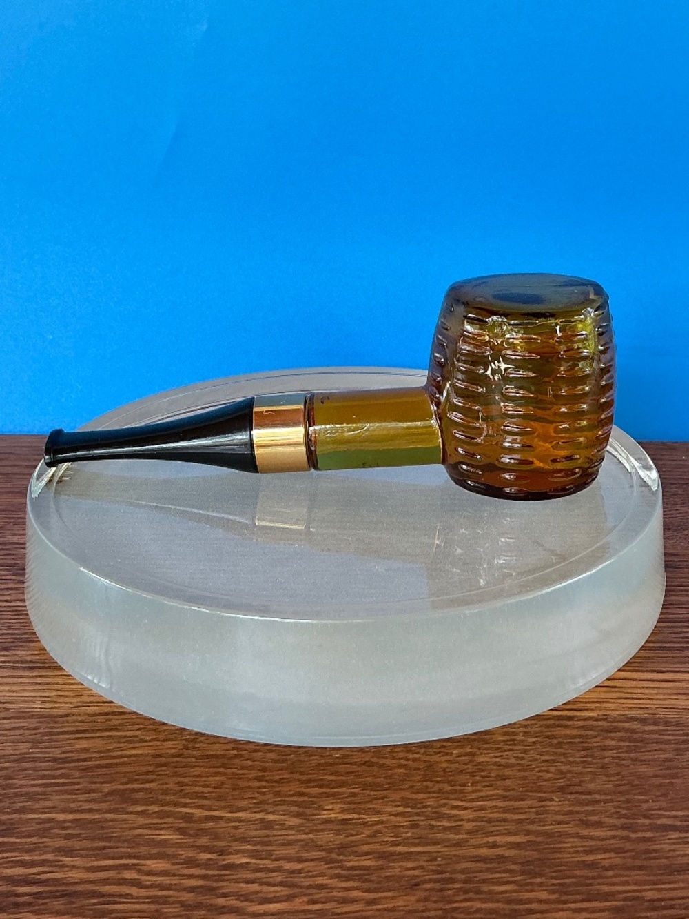 Vintage 1974 Avon Corn Cob Pipe Aftershave Bottle Decanter